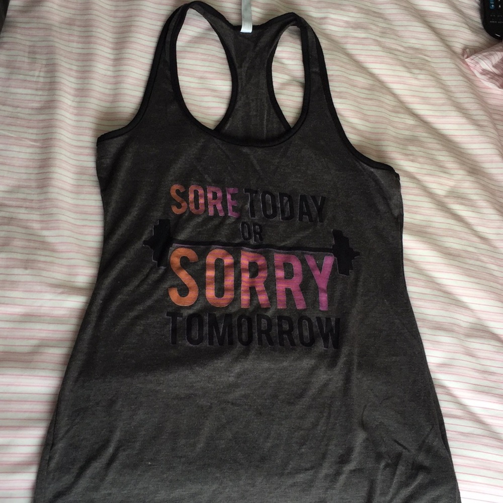 Simple workout tank